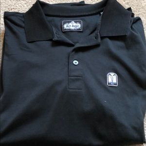 Golf Mens black polo